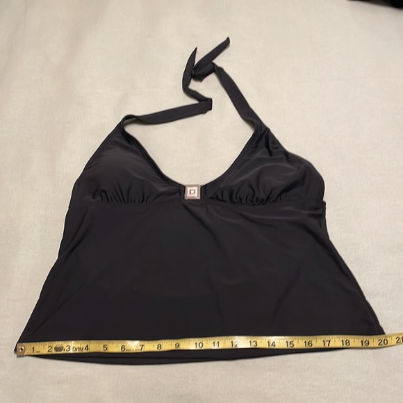 Isaac Mizrahi Halter Tankini. - Picture 9 of 11